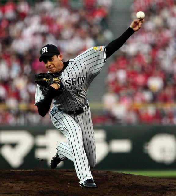 阪神・能見が好投！８回４安打２失点