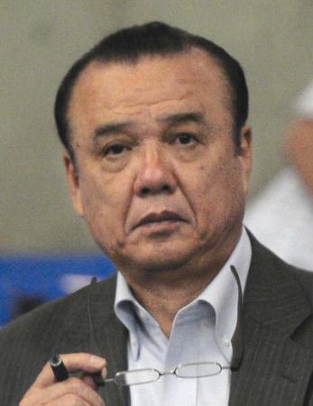 急逝した阪神タイガースの中村勝広ＧＭ＝６月８日、東京ドーム