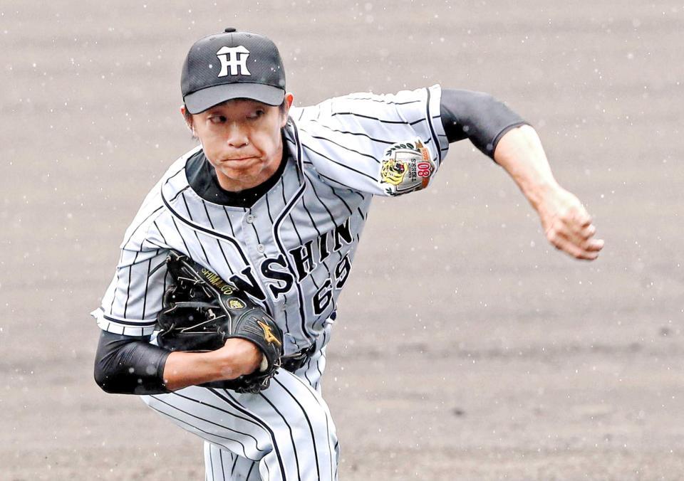 　２回を１失点に抑えた島本（撮影・棚橋慶太）