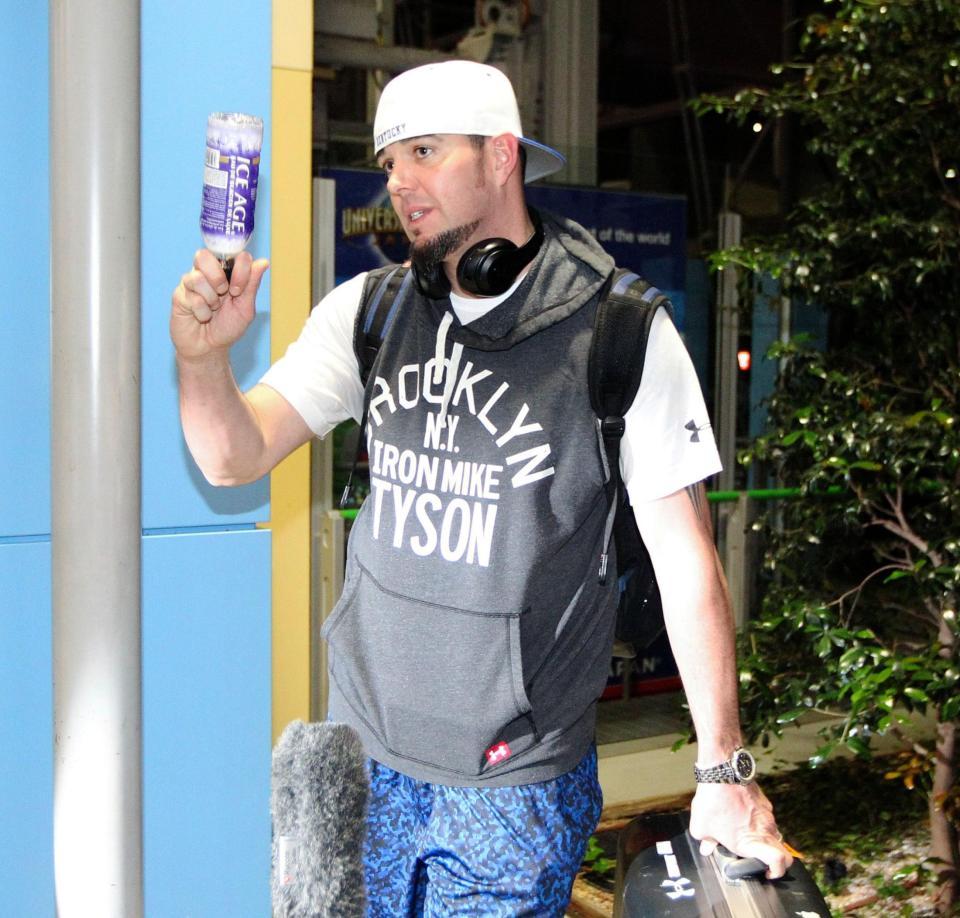 ２９日に来日したメッセンジャー