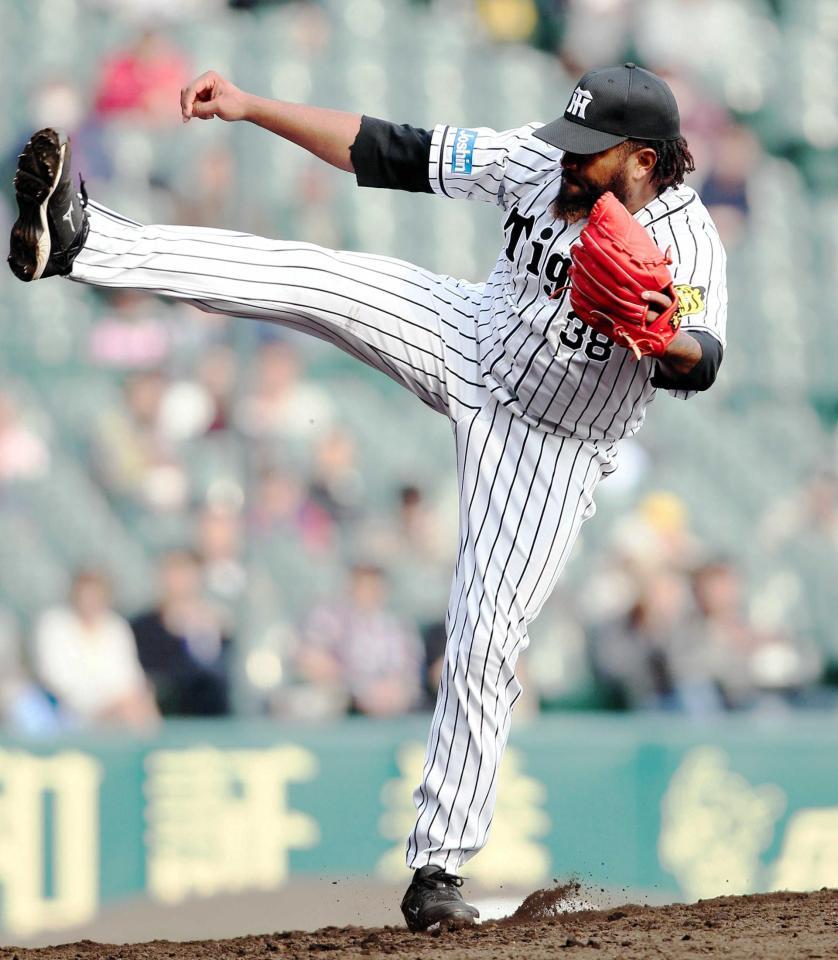 　１イニングを３人で抑えたマテオ（撮影・北村雅宏）