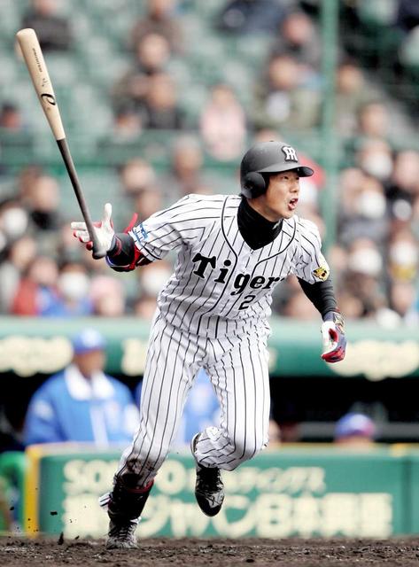 阪神「横田さん」開幕１軍へ突っ走る 成長実感２安打３打点