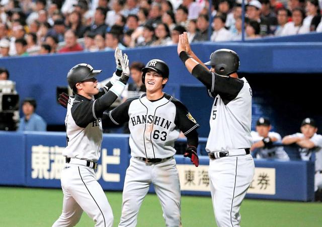 板山、プロ初猛打賞 金本監督も絶賛