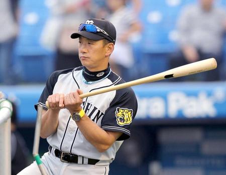 　打席内での工夫や対応の重要性を説いた金本監督