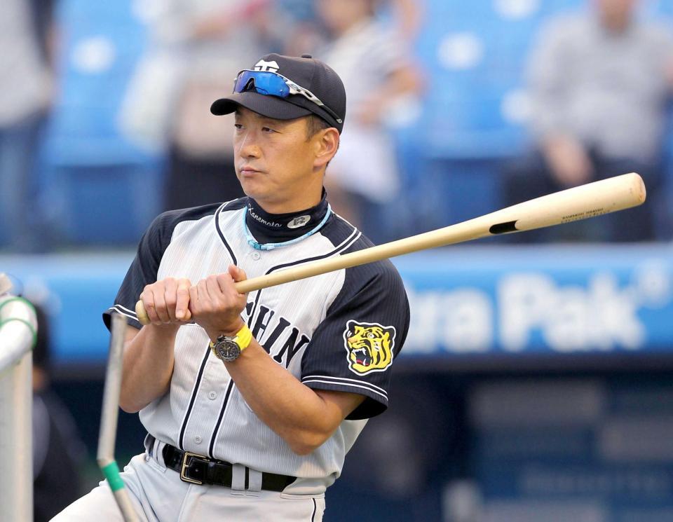 　打席内での工夫や対応の重要性を説いた金本監督