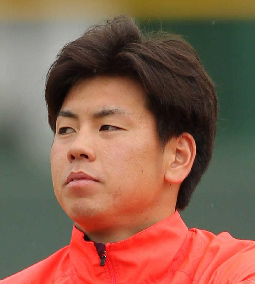 １軍に昇格する阪神・梅野