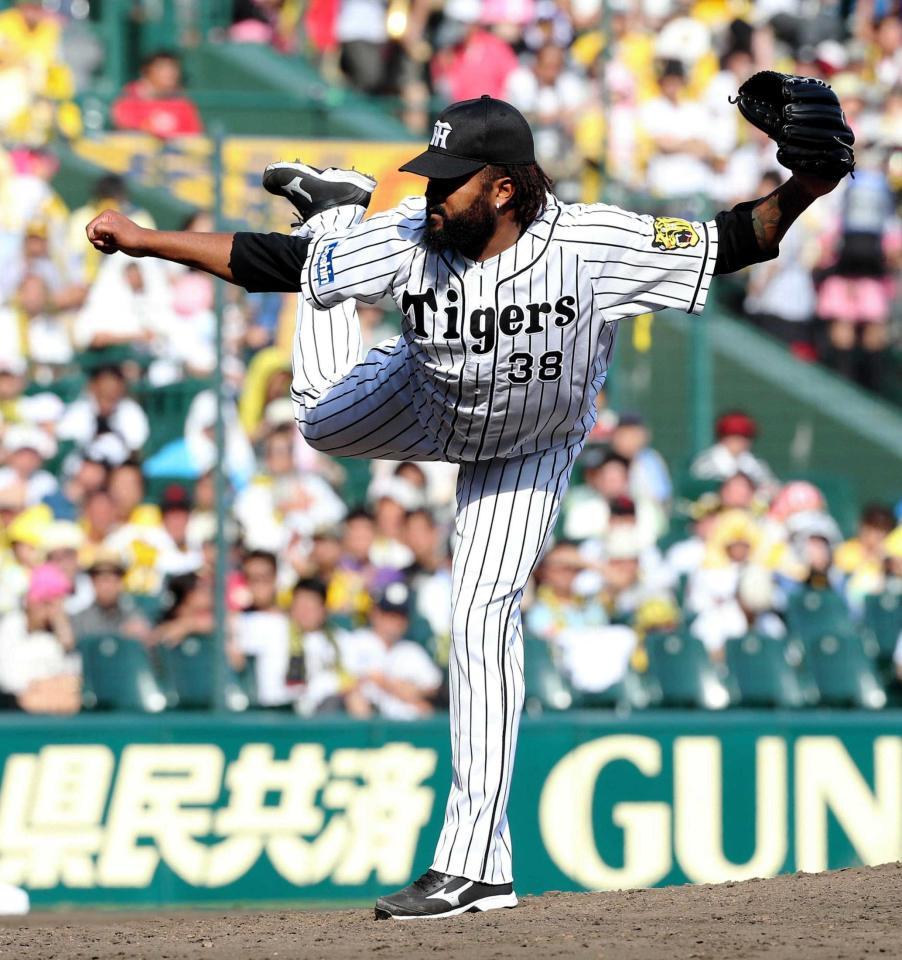 　１イニングをピシャリと抑えたマテオ