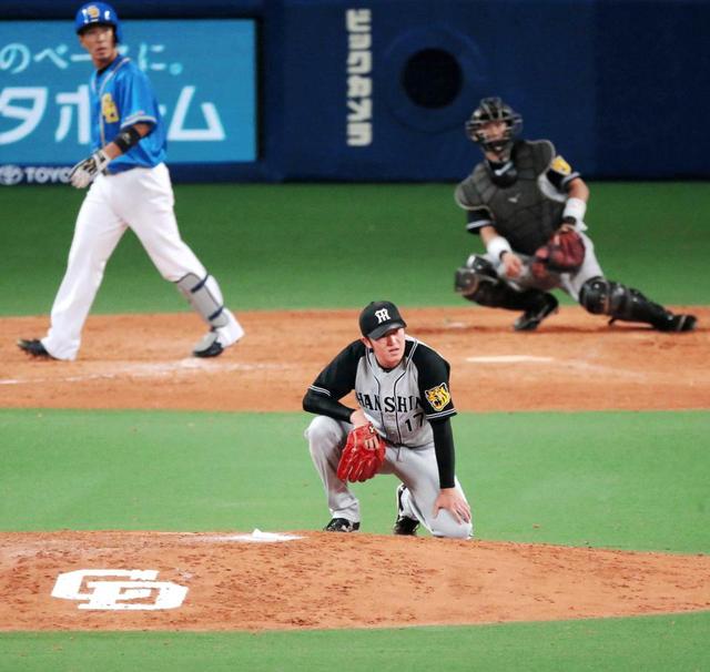 阪神・岩貞が３度目の悲劇　またまた満塁被弾…セ界ワーストあと１