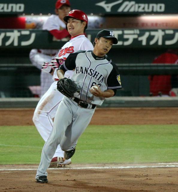 島本が１球でプロ初勝利　育成出身の左腕