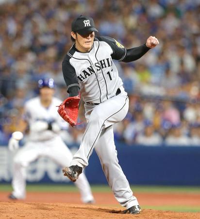 　８回、ＤｅＮＡ・筒香を遊ゴロに斬る阪神・岩貞