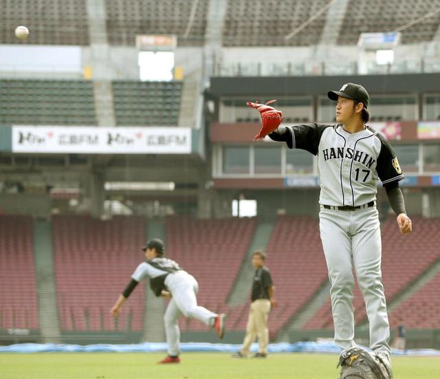 阪神・岩貞　首位広島に「勝つ投球を」　９日先発、自身はカープに未勝利も…