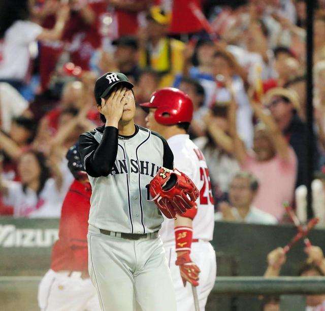 阪神 5点の先制許す、岩貞はKO降板