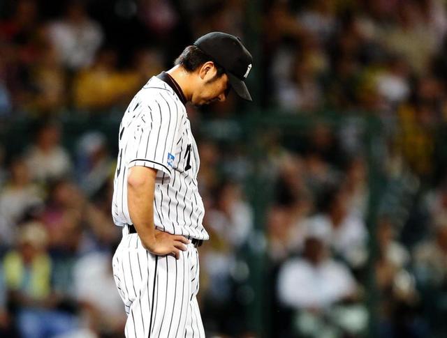 今季ワースト７連敗で自力ＣＳ消滅　球児が逆転打浴びる