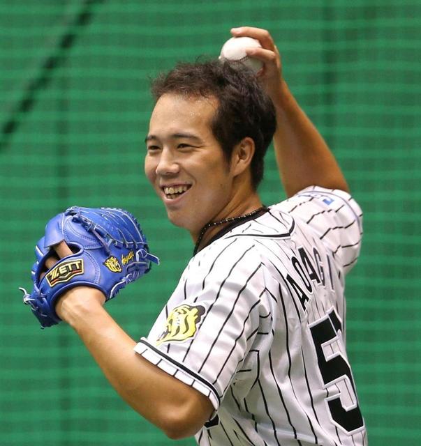青柳、今季最終登板で4位フィニッシュきっかけ作る/タイガース
