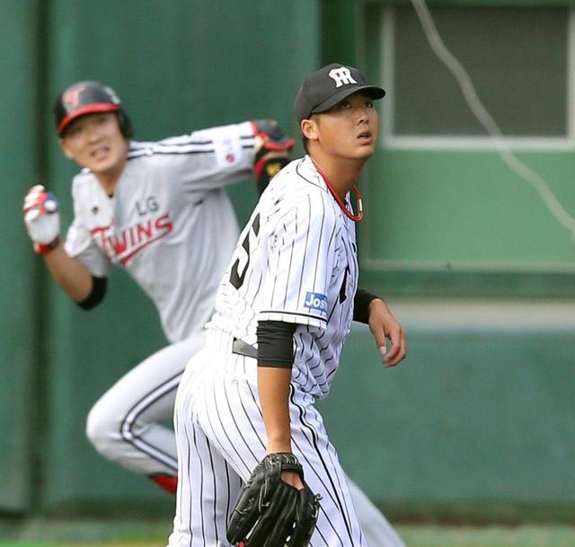 横山は３回３失点　ソロ３被弾で逆転許す　韓国ＬＧと練習試合