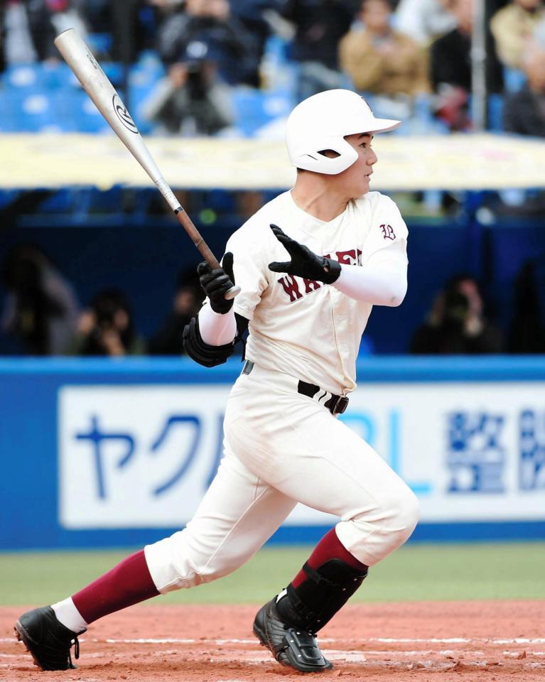 　阪神などが注目している早実・清宮