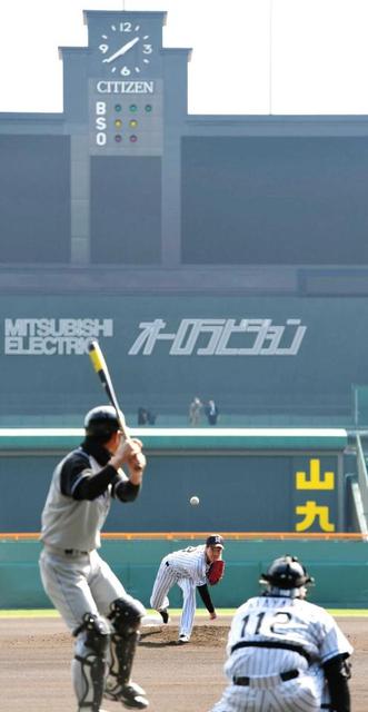 ドラ2小野、コイ斬り準備OK 昨季セ王者相手に5日の“甲子園開幕”飾る