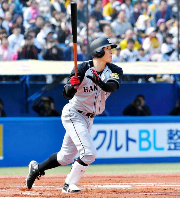 【70％OFF】 糸井 虎1号！弾丸3ラン 超人パワーだ！右翼中段へズドン スポーツ選手