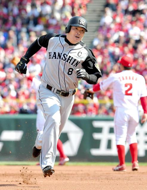 ４番・福留の走塁意識　阪神の野球を変える　リード＆偽装スタートで