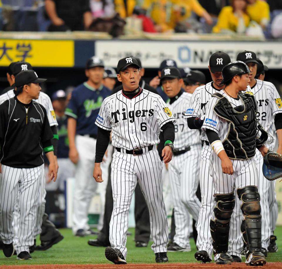 阪神 乱闘後に円陣「冷静に、野球で勝とうという話をした ...
