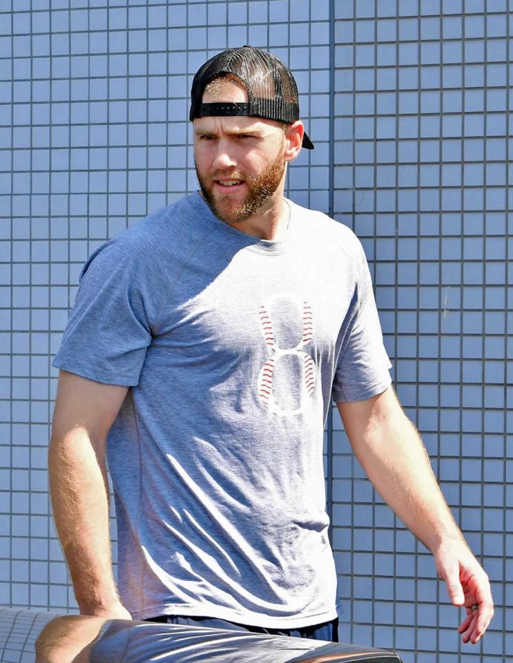 １１日に実戦復帰予定のキャンベル　