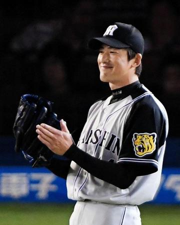 ５回、ダフィーを併殺に打ち取った能見