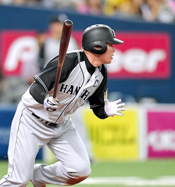 阪神　福留が貴重な追加点打、２年ぶりの盗塁も記録