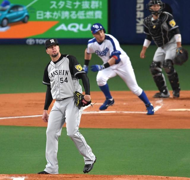 阪神・メッセンジャー、得意の中日に7回2失点と好投も…援護なく