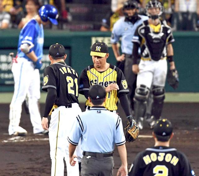 乱れた岩田救った 鳥の一声 「間を取りに来た」で制球安定