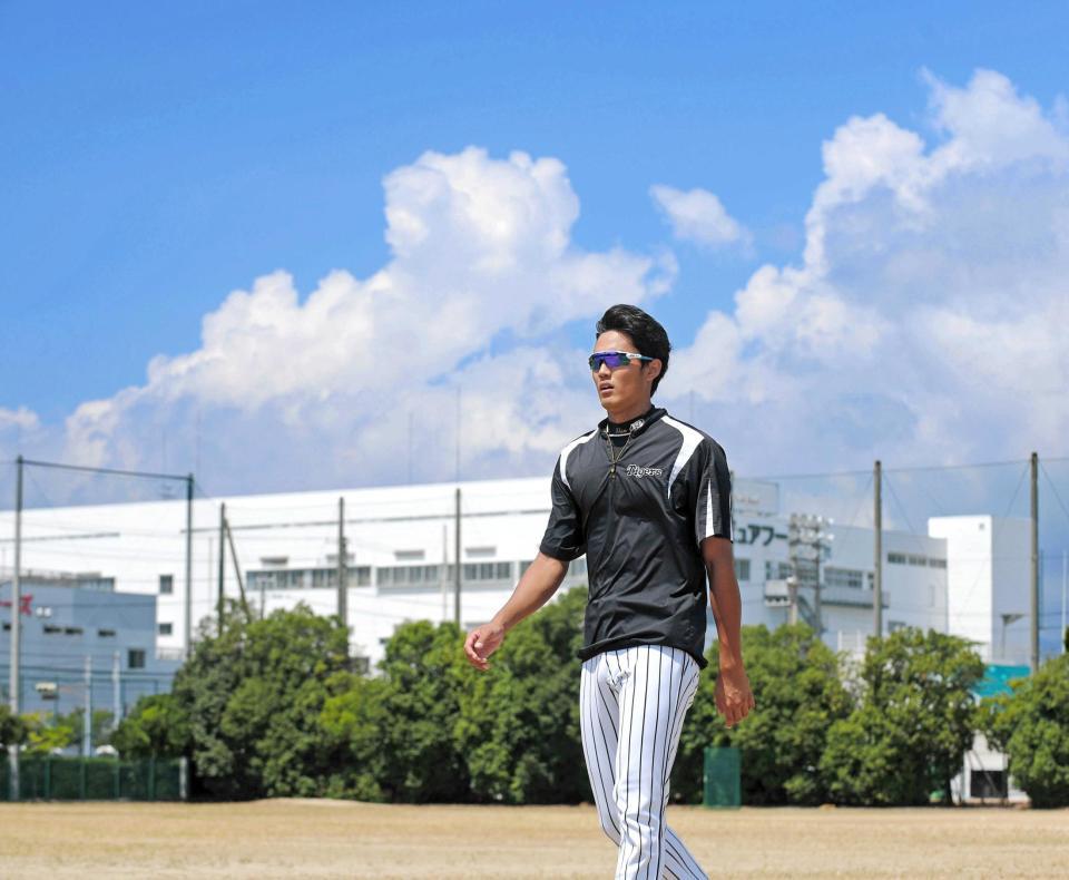 　２７日の巨人戦先発へ向けて、ウエスタンでテスト登板をする藤浪　