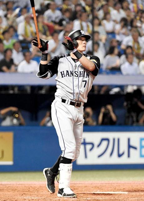 糸井、同点打に特大１０号　阪神ロード勝ち越し、２４日にも自力Ｖ復活！