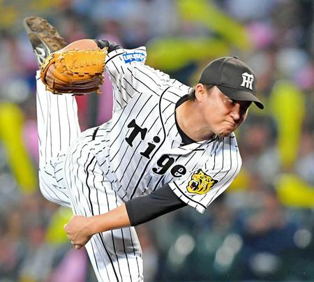 　７回に登板、１回無失点の高橋（撮影・高部洋祐）