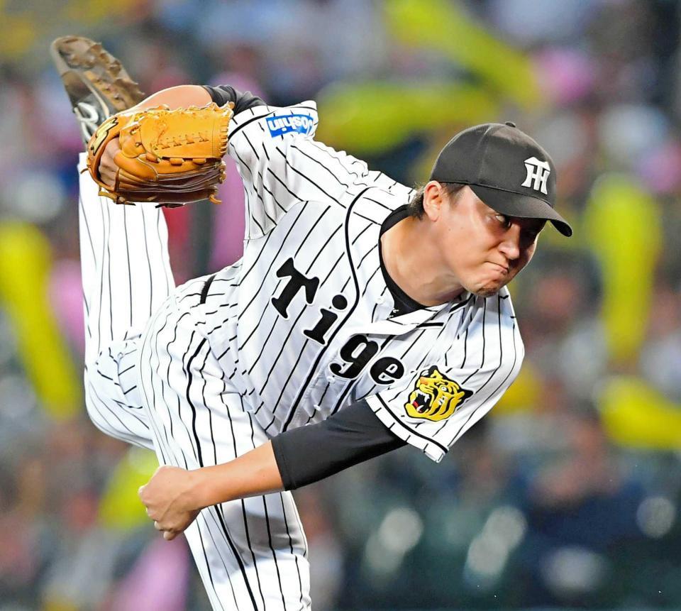 　７回に登板、１回無失点の高橋（撮影・高部洋祐）