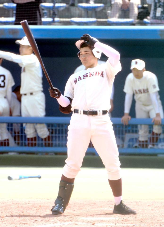 　阪神が１位指名を公言する早実・清宮