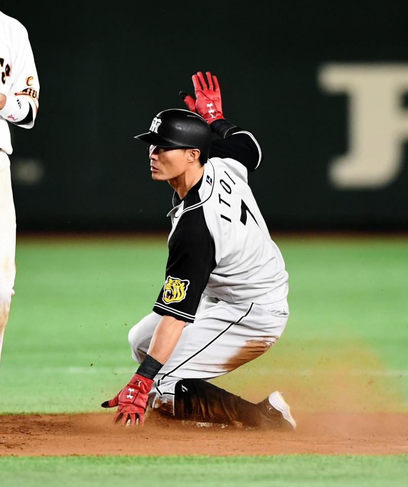 阪神 糸井が今季20盗塁、2年連続8度目/タイガース/デイリー