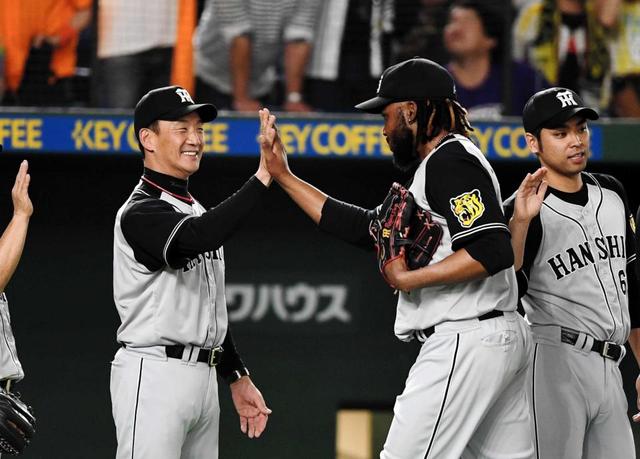 金本監督「完璧」リリーフ陣でG倒 2位確定で甲子園CS決めた