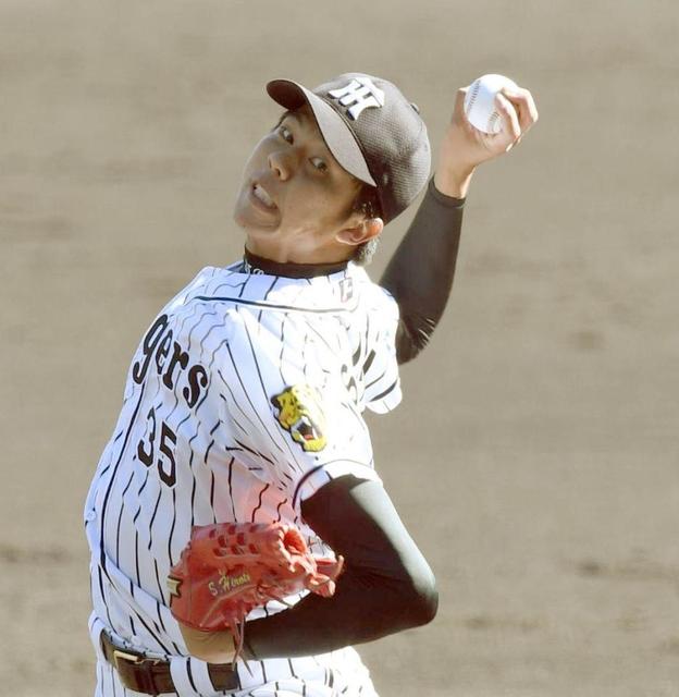 阪神・才木が３回無安打　19歳右腕が秋季キャンプ初の練習試合で猛アピール