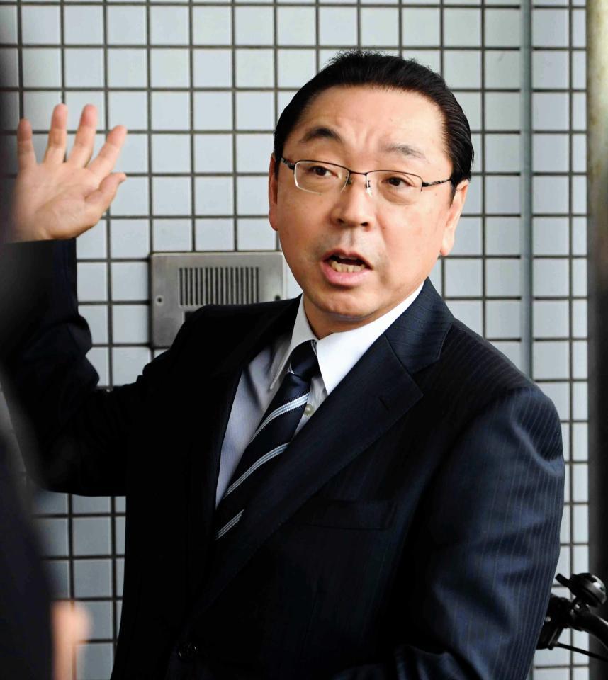 　金本監督と会談したいと話した揚塩新社長