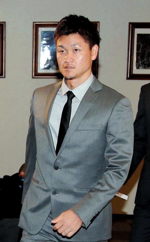 　ＤｅＮＡへの移籍を発表した大和