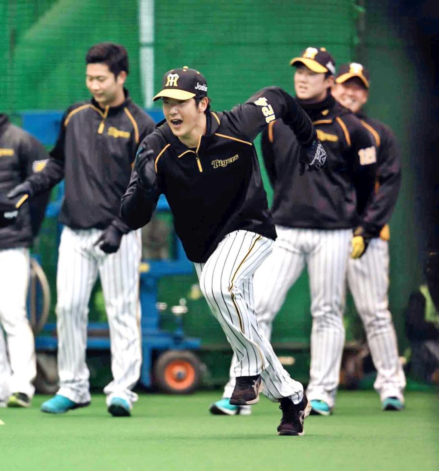 阪神タイガース横田慎太郎選手練習着実使用