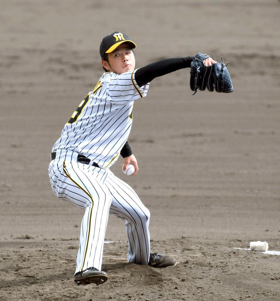 　１軍での活躍を目指す高橋遥