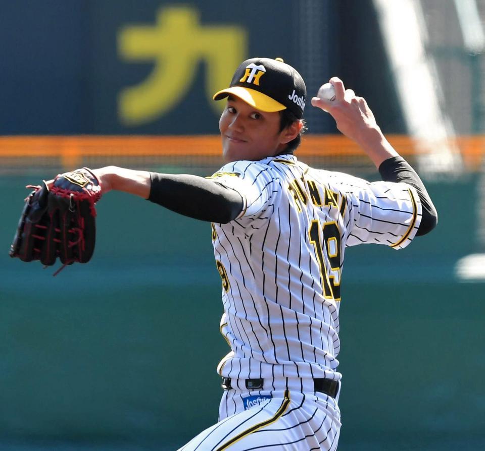 力投する阪神・藤浪晋太郎＝甲子園（撮影・高部洋祐）