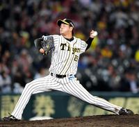 ７回２安打無失点の好投を見せた阪神・高橋遥人＝甲子園（撮影・北村雅宏）