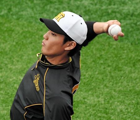 　オリックス３連戦での先発の可能性が浮上した阪神・藤浪