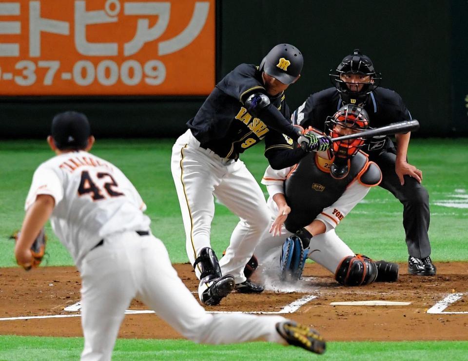 阪神 リクエストで死球判定、流れ呼ぶ 二回に3点を先取/タイガース/デイリースポーツ online