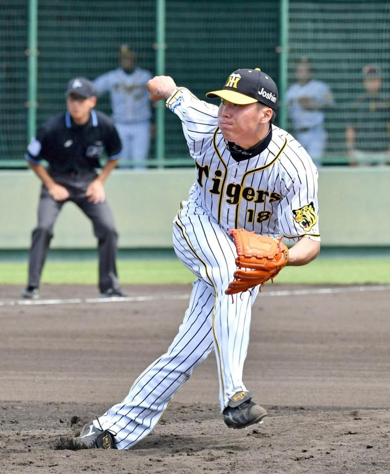 直球に威力が増した阪神・馬場