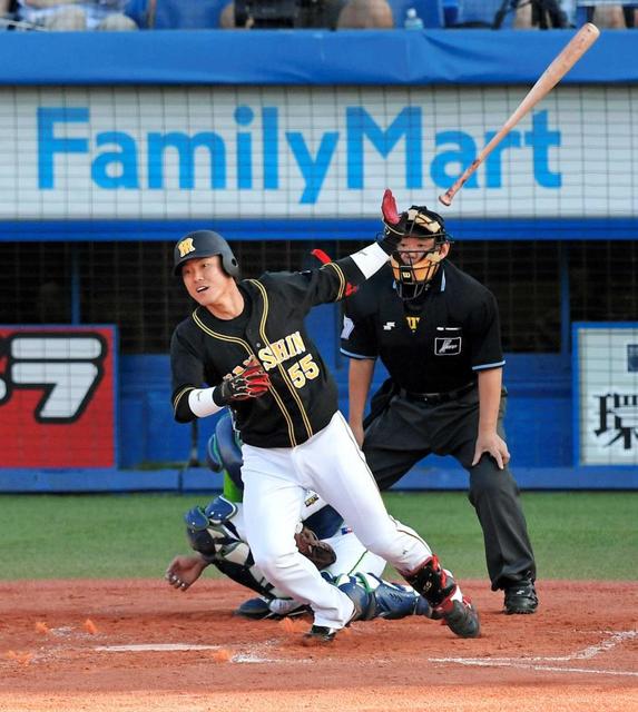 陽川、４番打ァ　糸井欠場ショック救った！福留も休養…急造主軸で連勝！