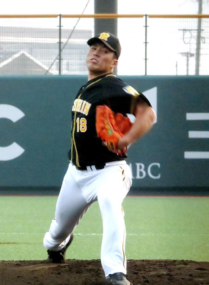 　６回２失点の好投を見せた馬場