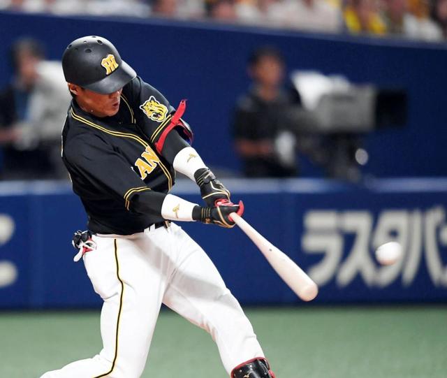 陽川　中日・松坂から適時二塁打で自身７試合ぶり打点