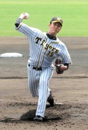 　４回３安打４奪三振で無失点の好投を見せる藤浪